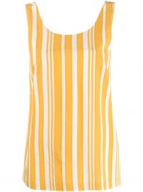 Chinti and Parker striped tank top striped tank top at Farfetch